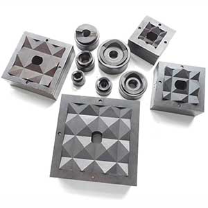 Hydraulic hole punch die